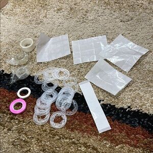 Balloon Arch Kit Assorted Items Clear White and Pink Balloon Arch Kit NWOT